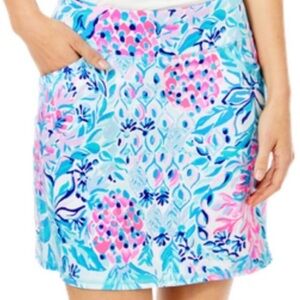 Lilly Pulitzer UPF 50+ Luxletic Maryana Skort multicoloured print size medium